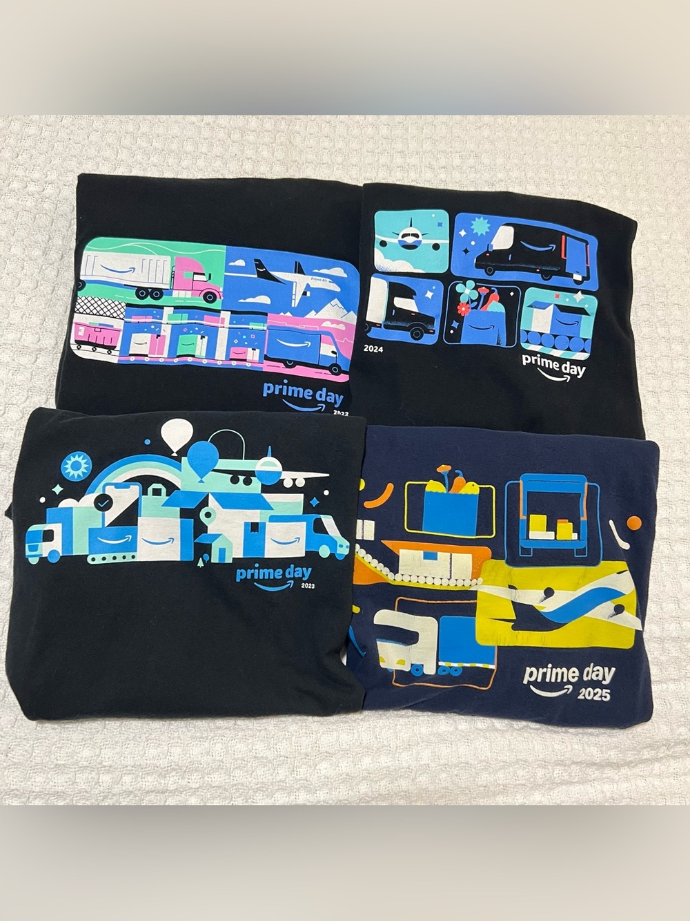 2022-2025 Amazon Prime Day Employee T-Shirt Lot-Annual Prime Day Event Tee (XL)